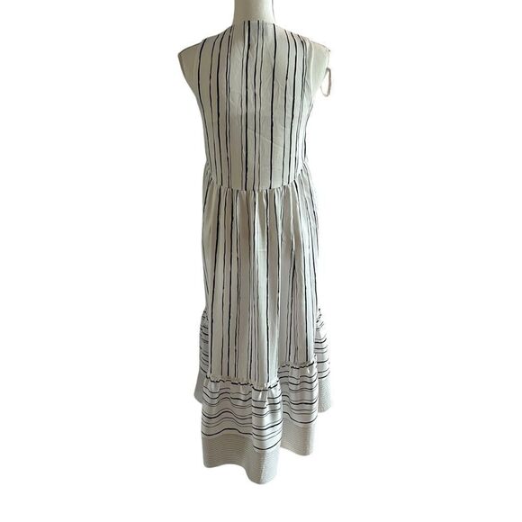 Phillip Lim High-Low Painted Dress Size 0 - Picture 5 of 6